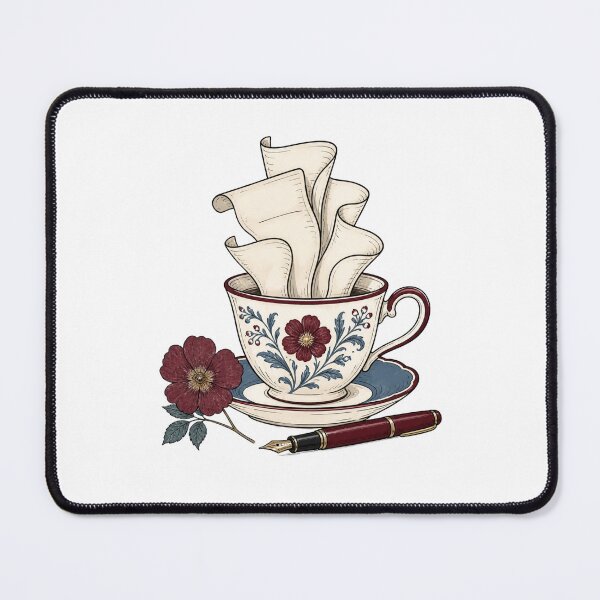 Item preview, Teacup Full of Manuscripts designed and sold by GoverArt.