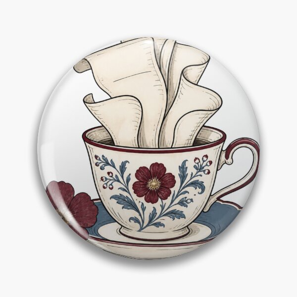 Item preview, Teacup Full of Manuscripts designed and sold by GoverArt.