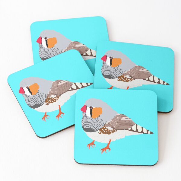 Item preview, Cute Zebra Finch Bird designed and sold by TiffinByLK.