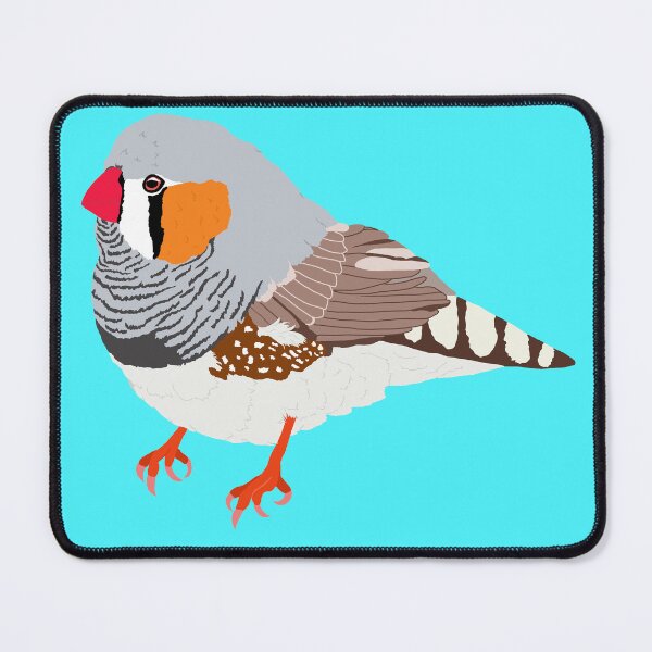 Item preview, Cute Zebra Finch Bird designed and sold by TiffinByLK.