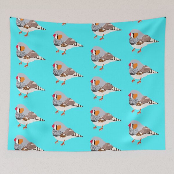 Item preview, Cute Zebra Finch Bird designed and sold by TiffinByLK.