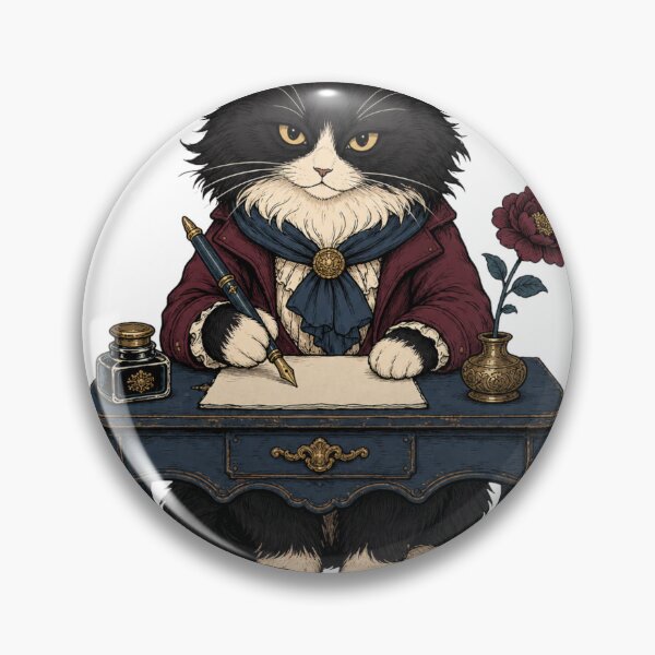 Item preview, Serious Cat Writing Session designed and sold by GoverArt.