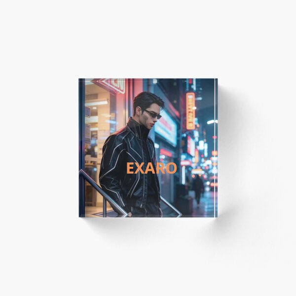 Artikelvorschau, Exaro irrt durch Neon City 1 entworfen und verkauft von EXARO.