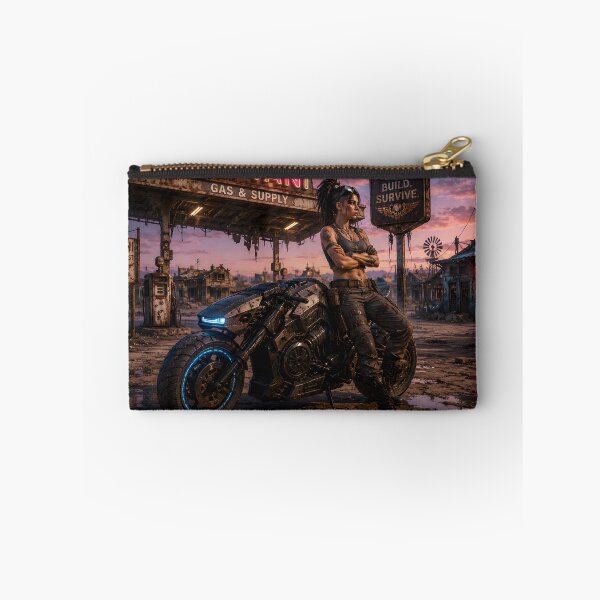 Item preview, Dystopian PinUp Beauty - Wasteland Beauty designed and sold by AiFantasticArt.