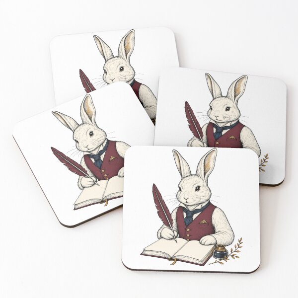 Item preview, Gentle Rabbit Poet designed and sold by GoverArt.