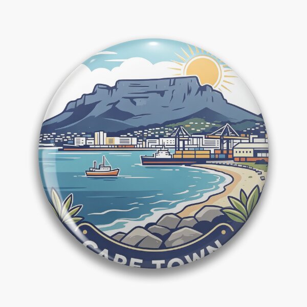 Item preview, Cape Town Table Mountain Sticker designed and sold by aolisakshop.