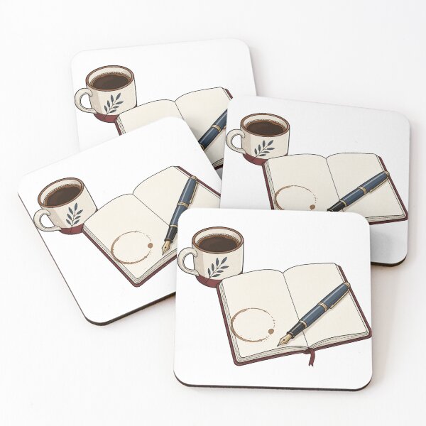 Item preview, Coffee Ring Writing Ritual designed and sold by GoverArt.