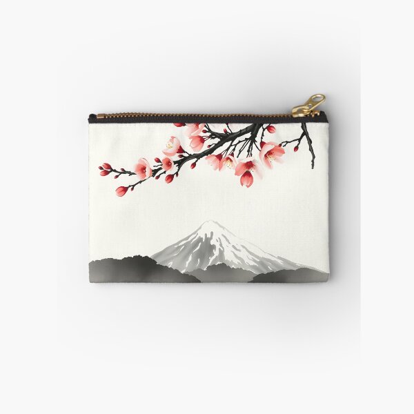 Item preview, Cherry Blossoms Over Snowy Mountain designed and sold by T-domain.