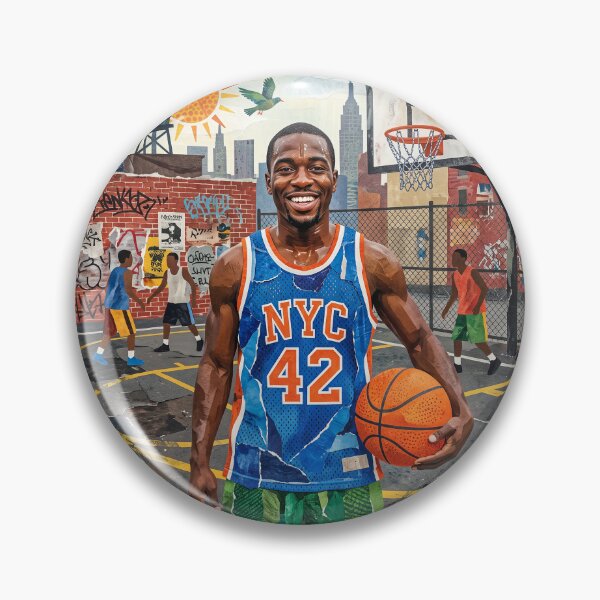 Item preview, Portrait Of A Street Basketball Player designed and sold by Home Decor Art.