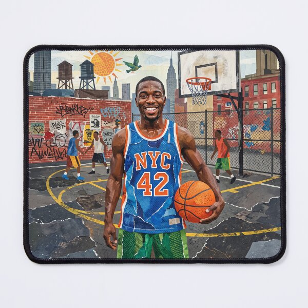 Item preview, Portrait Of A Street Basketball Player designed and sold by Home Decor Art.