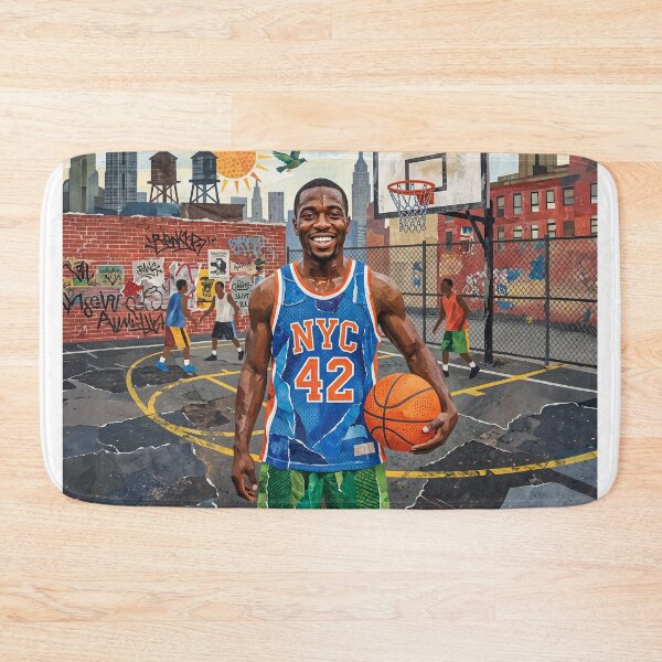 Item preview, Portrait Of A Street Basketball Player designed and sold by Home Decor Art.
