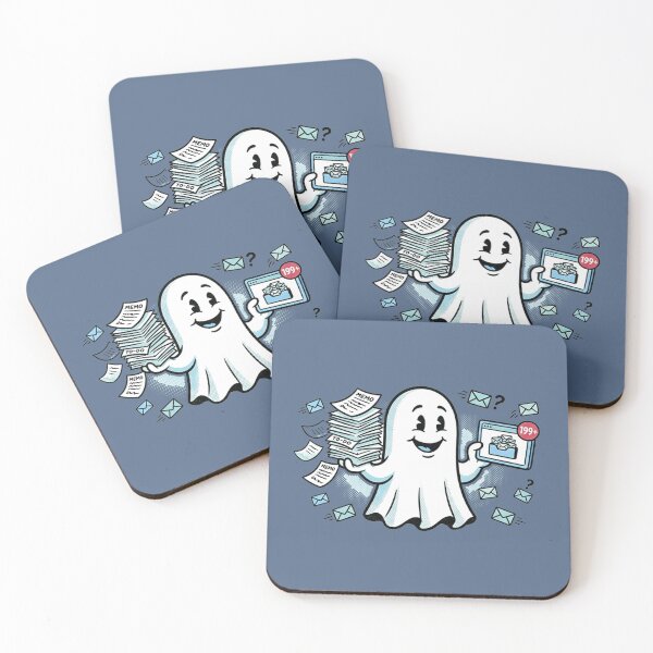 Item preview, Haunted by Emails Funny Ghost designed and sold by Artishal.