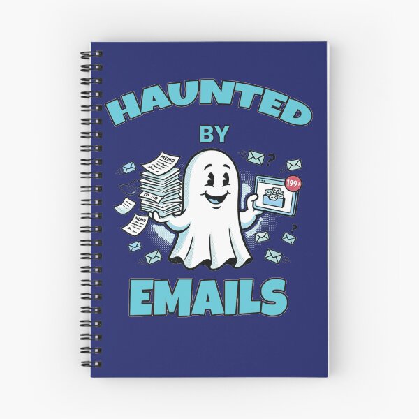 Item preview, Haunted by Emails Funny Ghost designed and sold by Artishal.