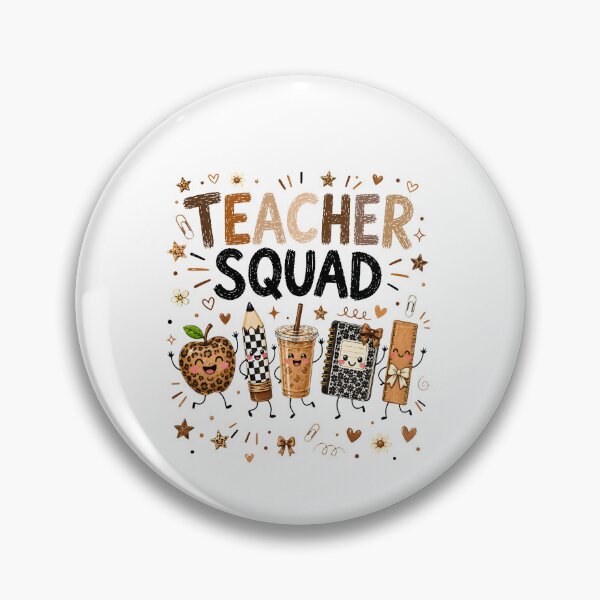 Item preview, Teacher Squad designed and sold by CharmiA Fox.