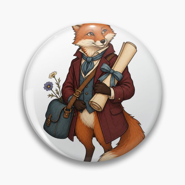 Item preview, Fox Manuscript Courier designed and sold by GoverArt.