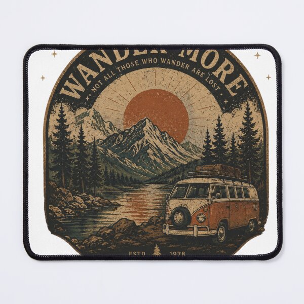 Item preview, Wander More Not All Those Who Wander designed and sold by 63Hotpeppers.