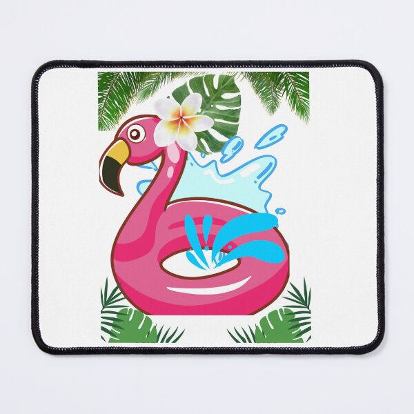 Item preview, swimmng flamingo designed and sold by WondersofEmily.