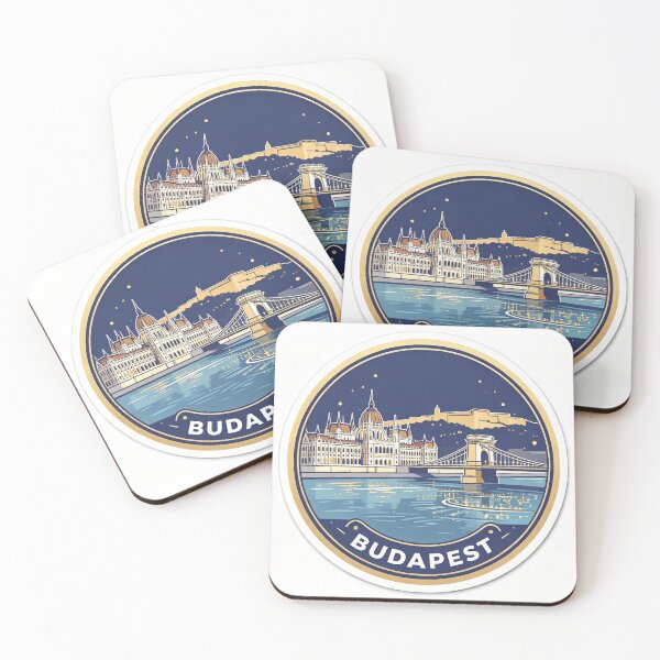 Item preview, Budapest Parliament Night Sticker designed and sold by aolisakshop.