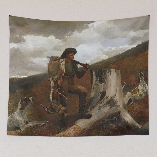 Item preview, A Huntsman and Dogs designed and sold by tomorrowsart.