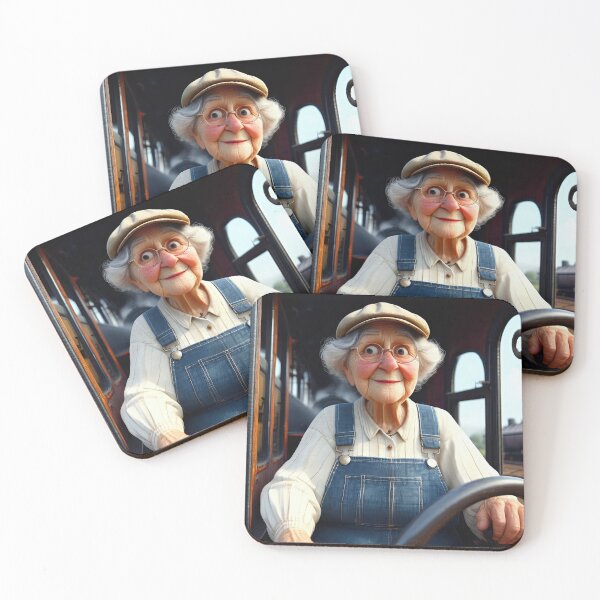 Item preview, Old Fart Steam Train Driver designed and sold by Colin Bentham.
