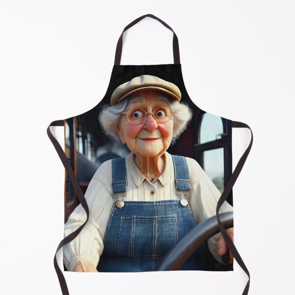 Item preview, Old Fart Steam Train Driver designed and sold by Colin Bentham.