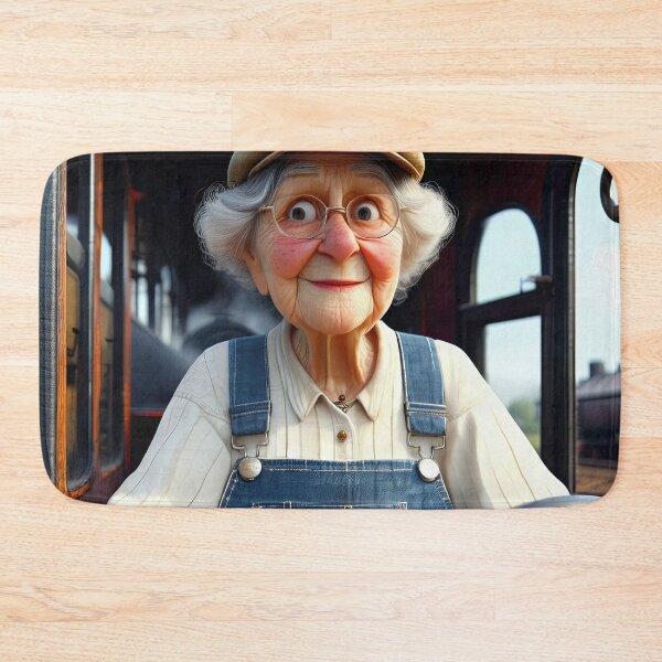 Item preview, Old Fart Steam Train Driver designed and sold by Colin Bentham.