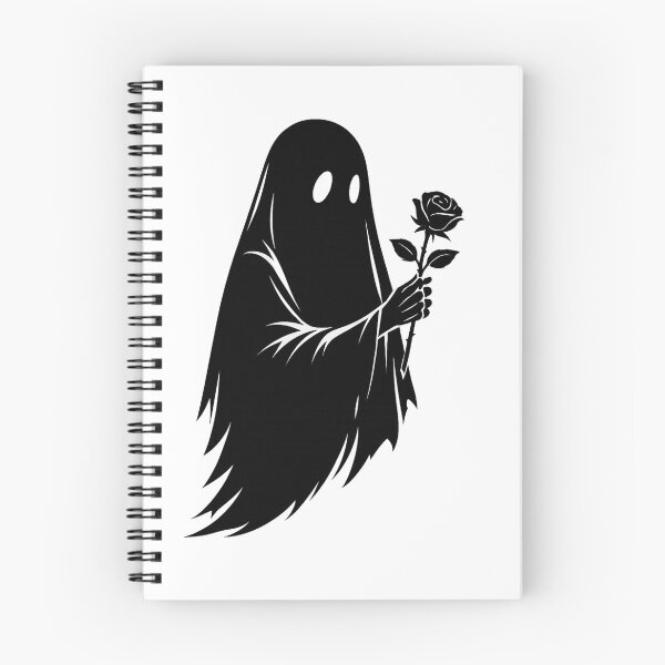 Item preview, Minimalist Black Rose– Dark Gothic Horror Face designed and sold by BlackBoneArt.