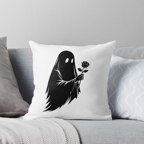 Item preview, Minimalist Black Rose– Dark Gothic Horror Face designed and sold by BlackBoneArt.