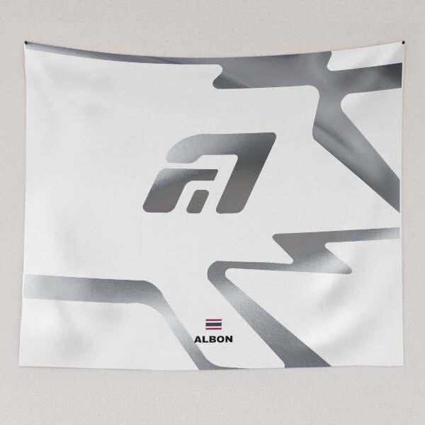 Item preview, Alex Albon 23 2026 F1 helmet inspired designed and sold by Pink Polar F1.