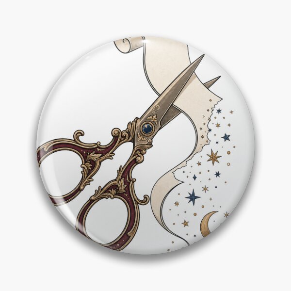 Item preview, Scissors Cutting Paper Stars designed and sold by GoverArt.