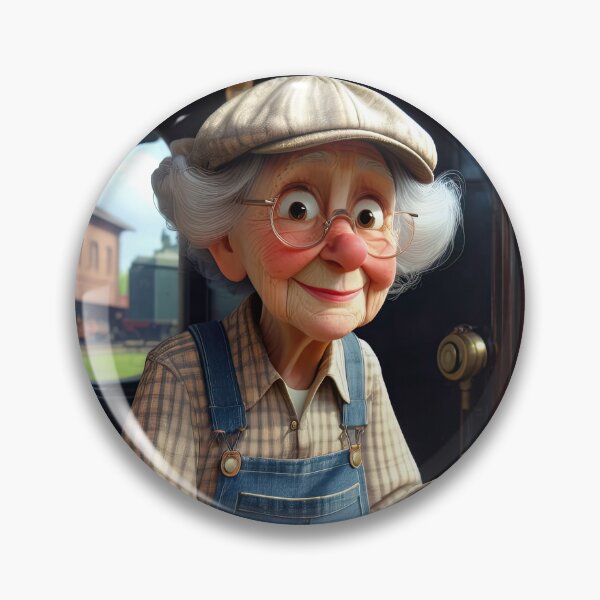 Item preview, Old Fart Steam Train Driver designed and sold by Colin Bentham.