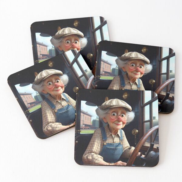 Item preview, Old Fart Steam Train Driver designed and sold by Colin Bentham.
