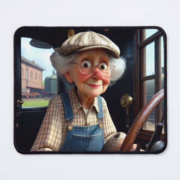 Item preview, Old Fart Steam Train Driver designed and sold by Colin Bentham.