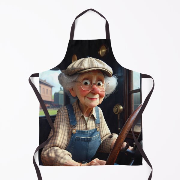 Item preview, Old Fart Steam Train Driver designed and sold by Colin Bentham.