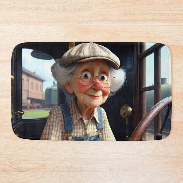 Item preview, Old Fart Steam Train Driver designed and sold by Colin Bentham.