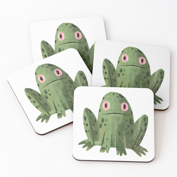 Item preview, Trippy Toad Cute Magic Green Frog Illustration designed and sold by Rebelforms.