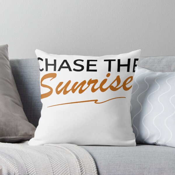 Item preview, Chase The Sunrise | Morning Motivation Quote designed and sold by CH-4TEE.