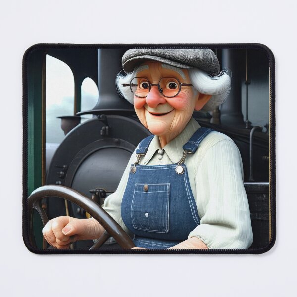 Item preview, Old Fart Steam Train Driver designed and sold by Colin Bentham.