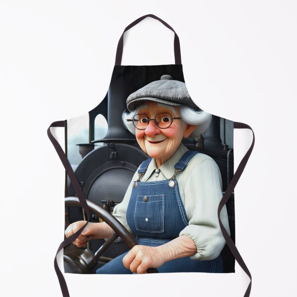 Item preview, Old Fart Steam Train Driver designed and sold by Colin Bentham.