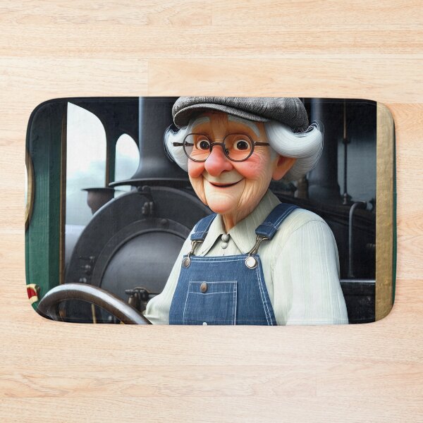 Item preview, Old Fart Steam Train Driver designed and sold by Colin Bentham.