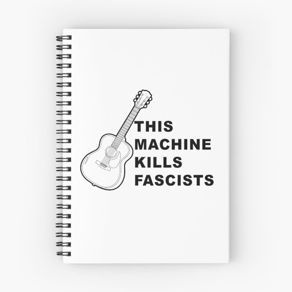 Aperçu de l'œuvre Cette machine tue les fascistes créée et vendue par dognation58.