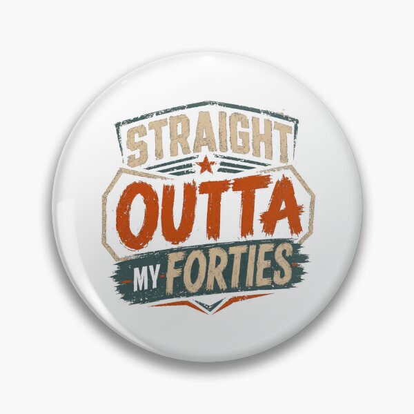 Item preview, Straight Outta My Forties Fifties 50th Birthday Milestone Gift designed and sold by JonesFlora2025.