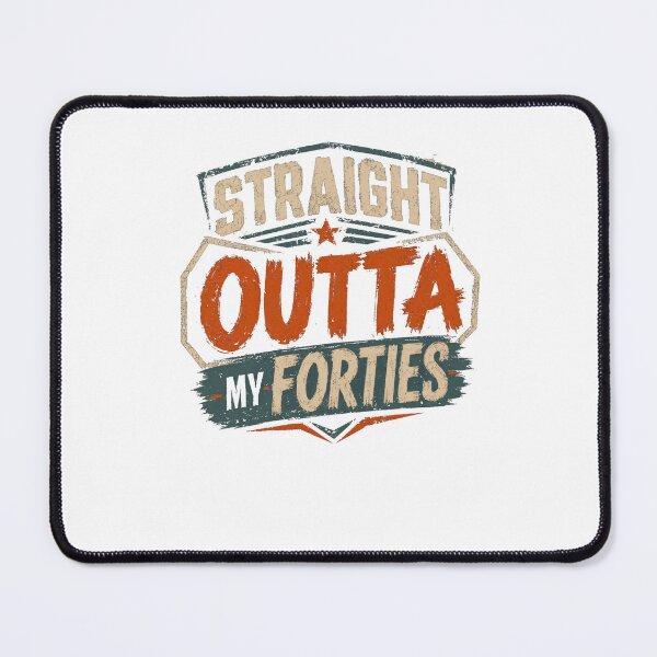Item preview, Straight Outta My Forties Fifties 50th Birthday Milestone Gift designed and sold by JonesFlora2025.