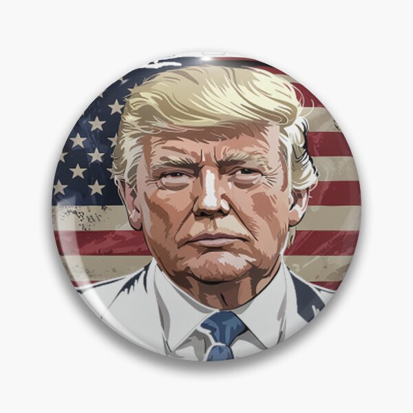 Item preview, Trump Mug Shot Never Surrender Pro Trump American designed and sold by Drums and Clangers.