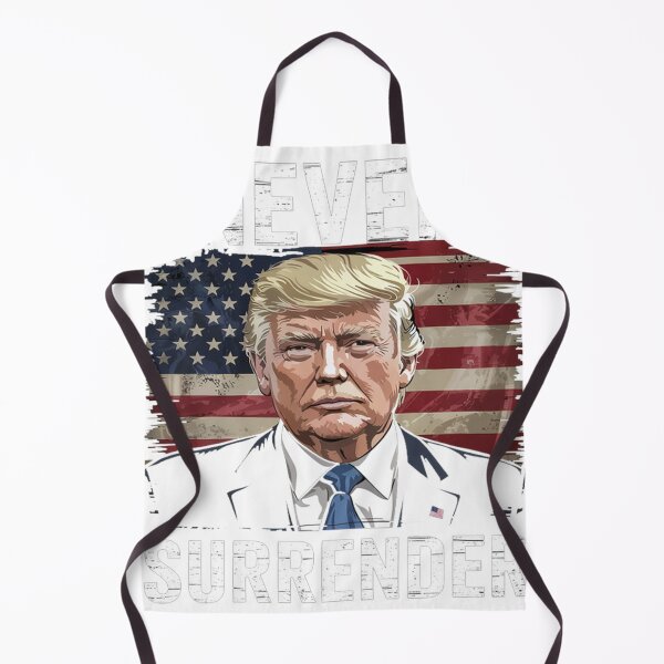 Item preview, Trump Mug Shot Never Surrender Pro Trump American designed and sold by Drums and Clangers.