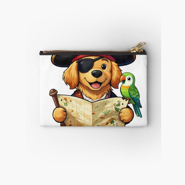 Item preview, Surrender Your Snacks – Funny Pirate Dog designed and sold by GoldenPaw Society.