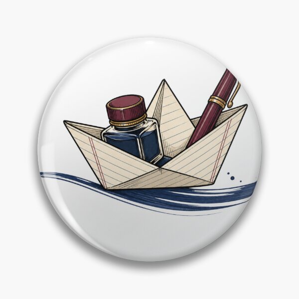 Item preview, Paper Boat Writing Journey designed and sold by GoverArt.