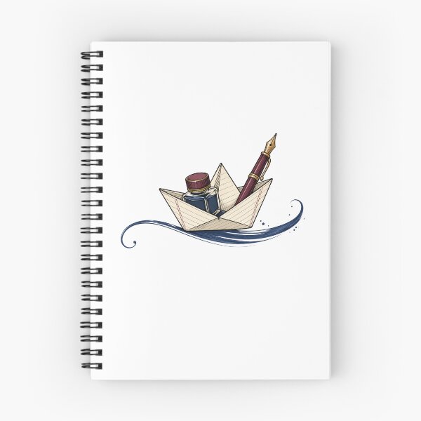 Item preview, Paper Boat Writing Journey designed and sold by GoverArt.