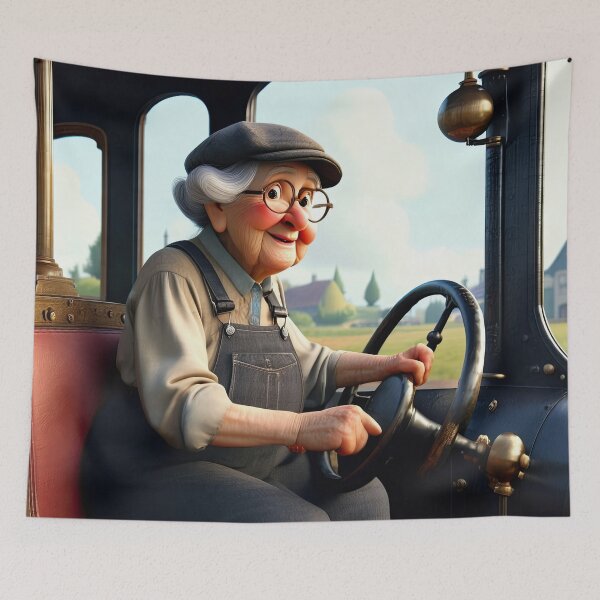 Item preview, Old Fart Steam Train Driver designed and sold by Colin Bentham.