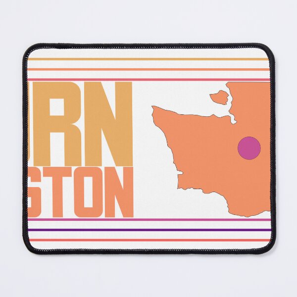 Item preview, Auburn Washington City Marked On Map designed and sold by TheIconSmith.